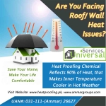 Heat Proofing Services, Heat Reflective Chemical Pakistan