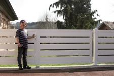 Aluminum fences and gates model TRIESTE