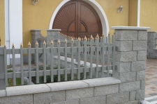 Aluminum fences and gates model GLORIETTE