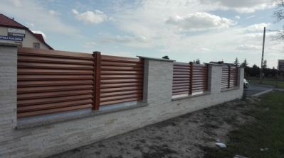 Aluminum fences and gates model TRENTO