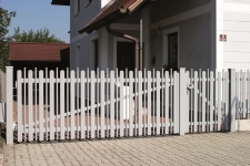 Aluminum fences and gates model MILANO