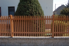 Aluminum fences and gates model TREVISO