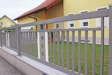 Aluminum fences and gates model TUSCANY