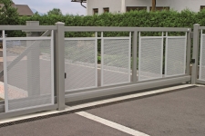 Aluminum fences and gates model WARSAW