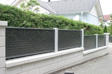 Aluminum fences and gates model CRACOW