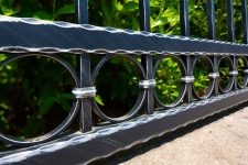 Aluminum fences and gates model NOSTALGIA
