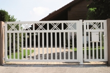 Aluminum fences and gates model MODENA