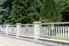 Aluminum fences and gates model ROMA