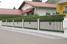 Aluminum fences and gates model ROMA