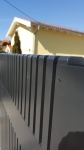 Aluminum fences and gates model EPOS