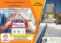 BEST Waterproofing services for roof, walls, washroom and basement in Pakistan