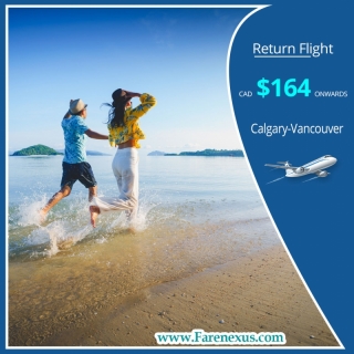 Cheap air tickets | Calgary-Vancouver  from CAD $164 Onwards