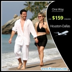 One way cheap flight tickets | Houston-Dallas | CAD $159 Onwards