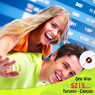 Book One way Toronto - Cancun from CAD $215