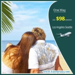 One way cheap air Tickets | Los Angeles-Seattle | CAD $98  onwards
