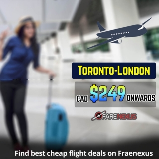 Book One Way flight Toronto-London from CAD $249