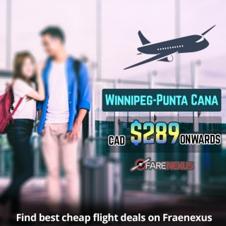 Book One Way flight Winnipeg-Punta Cana from CAD $289