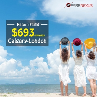 Cheap Return flight tickets | Calgary-London | CAD $693 onwards