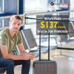 Cheap Return flight tickets | Seattle-San Francisco | CAD $137 onwards