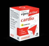Viproactive Cardio  supports  the cardiovascular system balance and strengthen vascular protection
