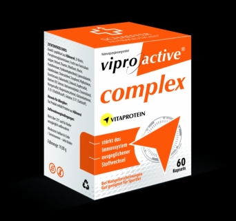 The perfect combination of vitamins and minerals in formulation with VITAPROTEIN