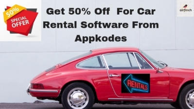 Get 50% Off  For Car Rental Software From Appkodes
