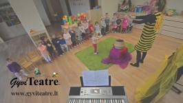 GyviTeatre.lt - muzikinis teatras, interaktyvus miuziklas, originali šventė vaikams!