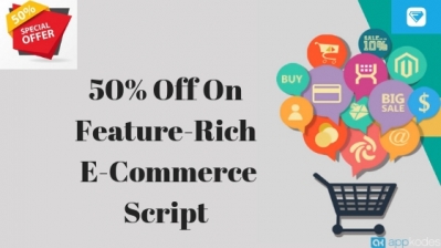 50% Off On Social feature integrated marketplace script to build online shopping platform
