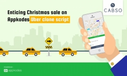 Enticing Christmas sale 40% Off on Appkodes Uber clone script