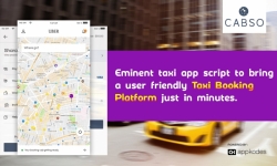 Eminent taxi app script to bring a user-friendly taxi booking platform just in minutes