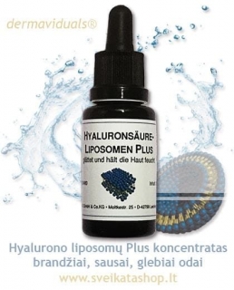 Dermaviduals® - Hialurono rūgšties koncentratas atrofiškai odai