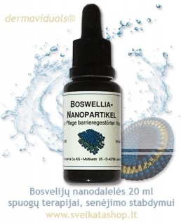 Dermaviduals® - Bosvelijų nanodalelės spuogų terapijai