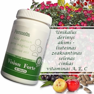 Vision Forte™ (60) vitaminai AKIMS - SANTEGRA