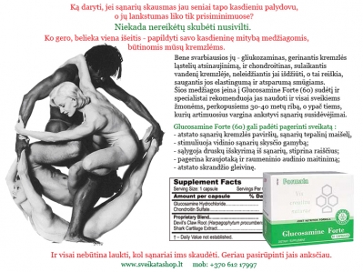 Glucosamine Forte GP 60 kaps - SANTEGRA