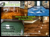 Universal Epoxy Flooring Services in All over Pakistan