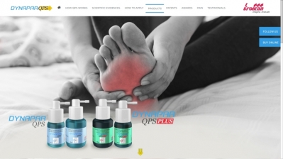 Dynapar Qps - knee Pain relief spray online for sports