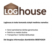 Loghouse.ie iesko komandu statyti medinius namelius