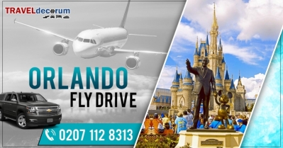 Fly drive Glasgow to Orlando, visit Traveldecorum
