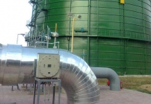 NDIR landfill gas analyzer