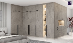 Fitted Hinged Corner Wardrobes in concrete finish (2).jpg