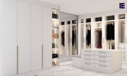 Glass Framed Hinged wardrobe in White finish with mirror back _ Dressing island  (2).jpg