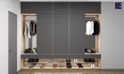 grey wardrobe with shoe shelf open hanging.jpg